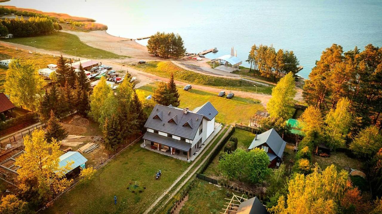 Апартаменты Zubr Nad Zalewem Luka Экстерьер фото