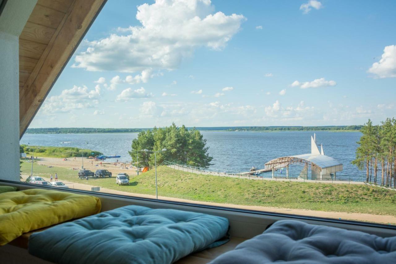 Апартаменты Zubr Nad Zalewem Luka Экстерьер фото